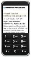 Sample mobile story