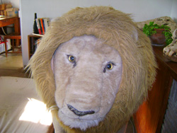 stuffed lion