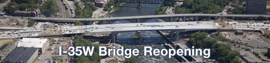 I-35W Bridge Reopening