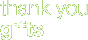Thank you gifts