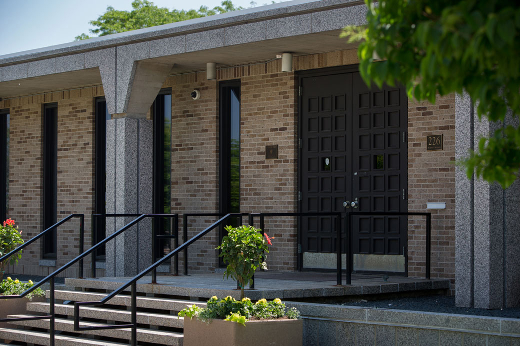 Administrative offices for the Twin Cities archdiocese overlook the city of St. Paul, at the corner of Summit and Selby avenues.